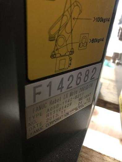 2013 FANUC LR MATE 200ID/7H CNC ROBOT, 7KG PAYLOAD, 717MM REACH, R-30IB CONTROLLER - ARTICULATED ROBOTS