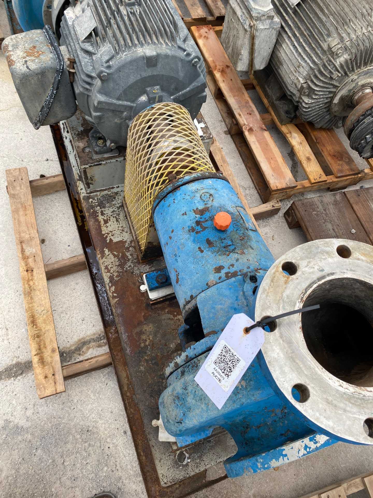 GOULDS 3196 PUMP & 100 HP MOTOR ASSEMBLY - CENTRIFUGAL PUMP