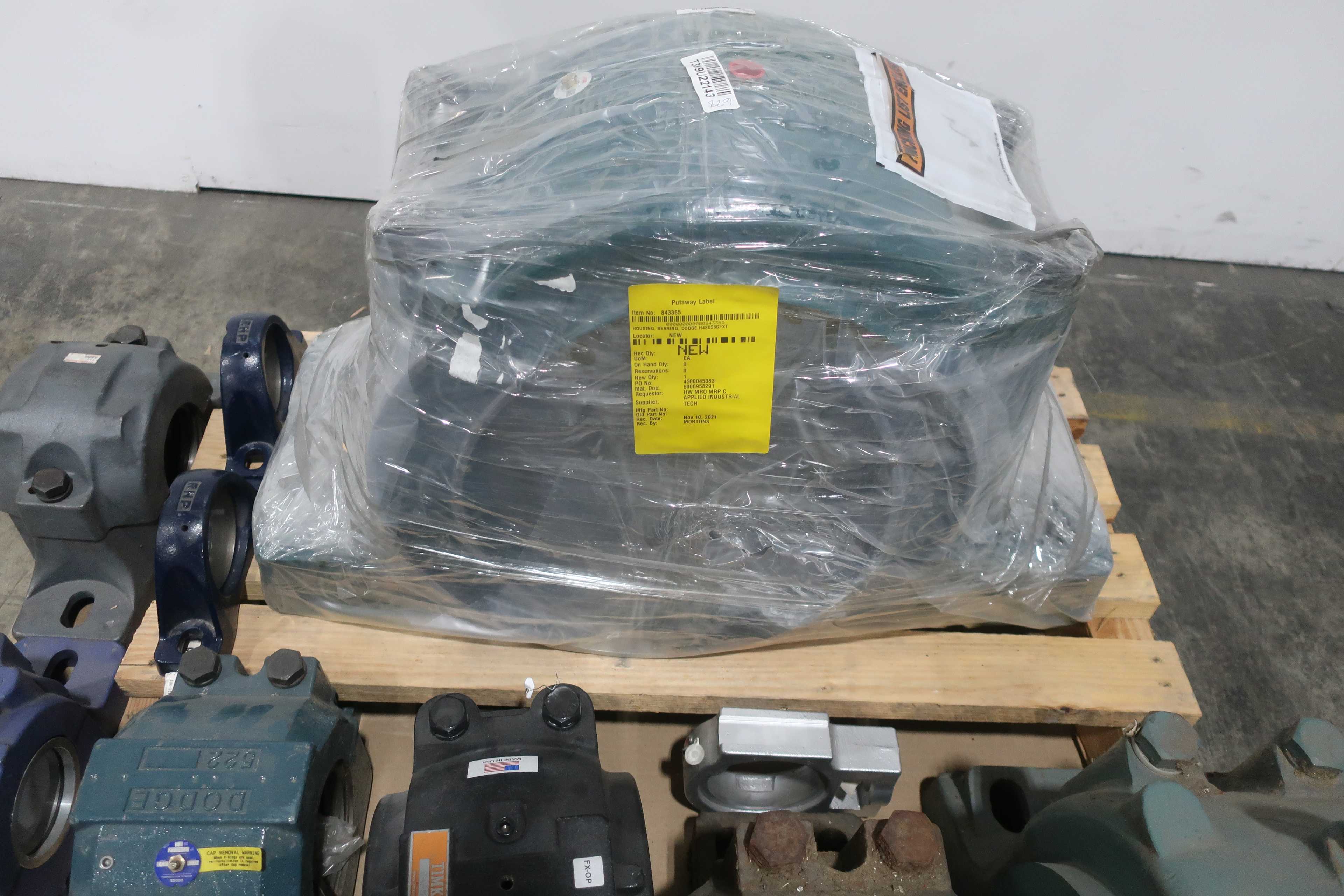 SKU 1749419 - PALLET OF ASSORTED PILLOW BLOCK BEARINGS - BEARINGS