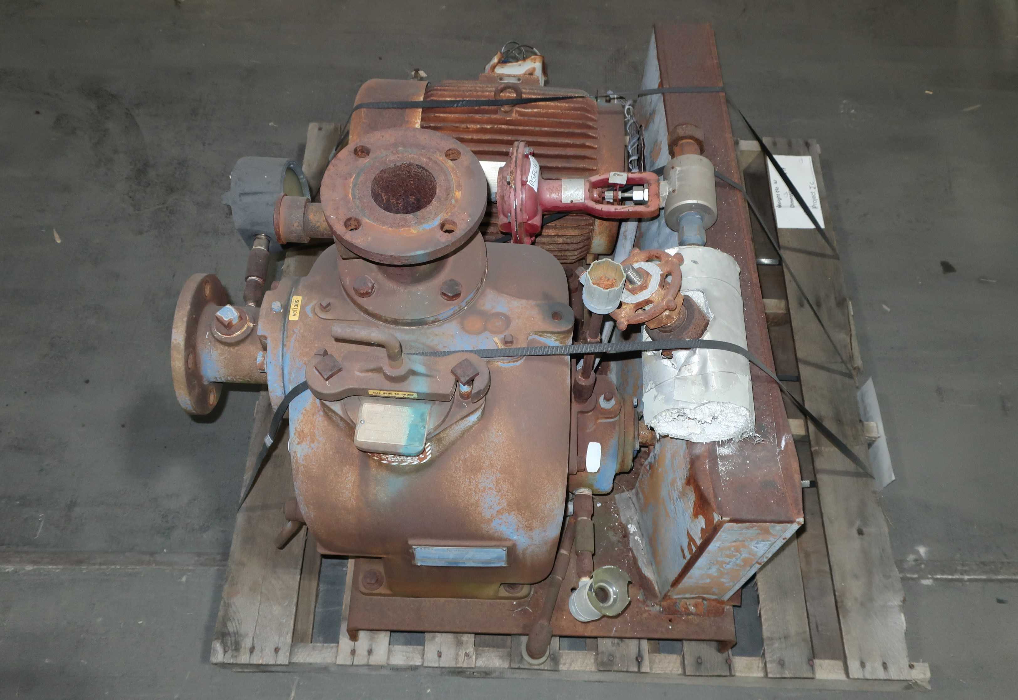 GORMAN RUPP SELF-PRIMING CENTRIFUGAL PUMP, IMP. DIA .STD, - CENTRIFUGAL PUMP