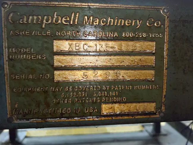 2002 CAMPBELL XBC-13.5-138 BELT CONVEYOR - undefined