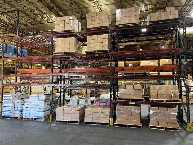 BULK QTY OF PALLET RACKING - undefined