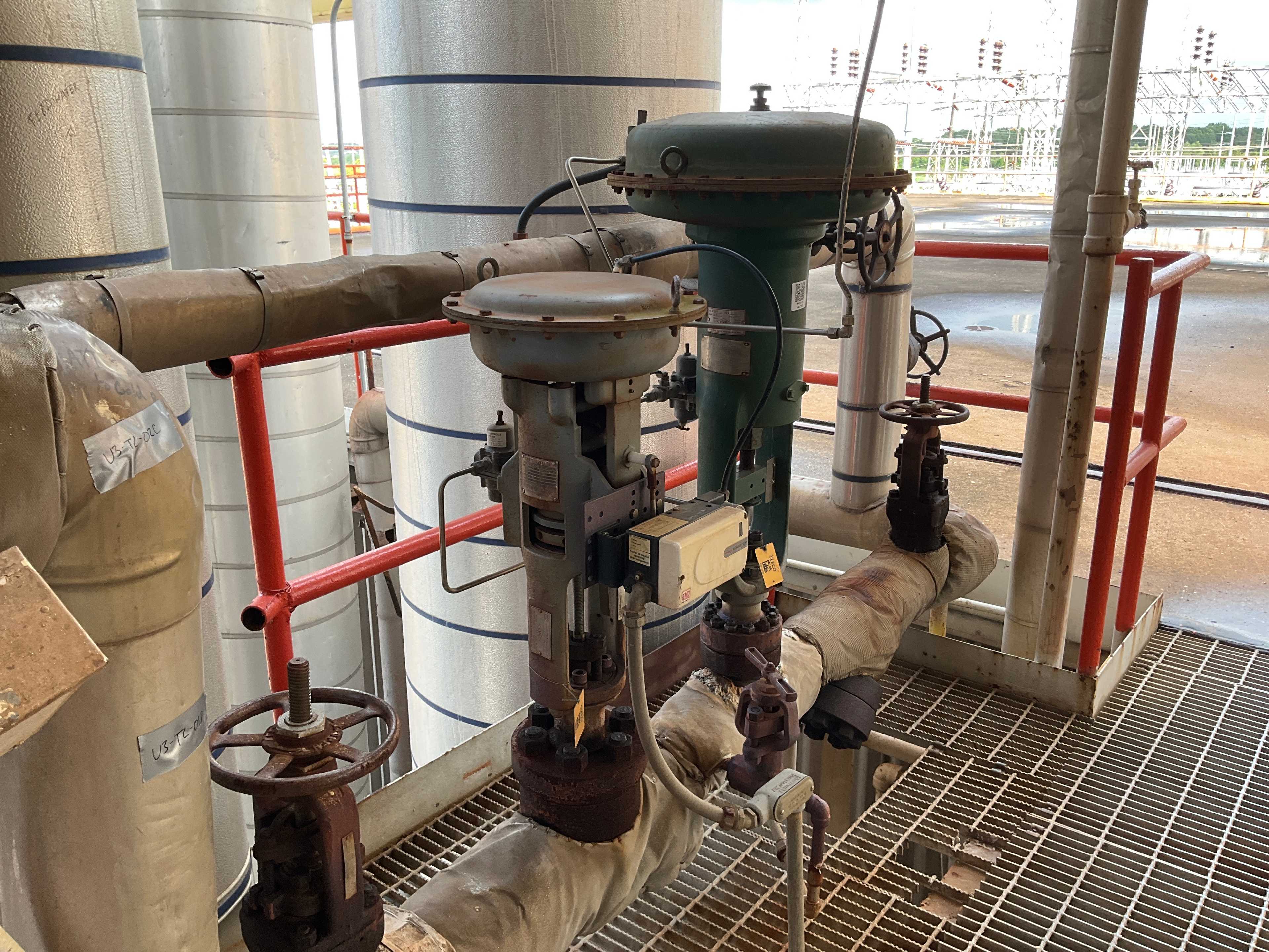 QTY 2: VALVE & ACTUATOR ASSEMBLY - VALVE & ACTUATOR ASSEMBLY QTY 2: VALVE & ACTUATOR ASSEMBLY - VALVE & ACTUATOR ASSEMBLY