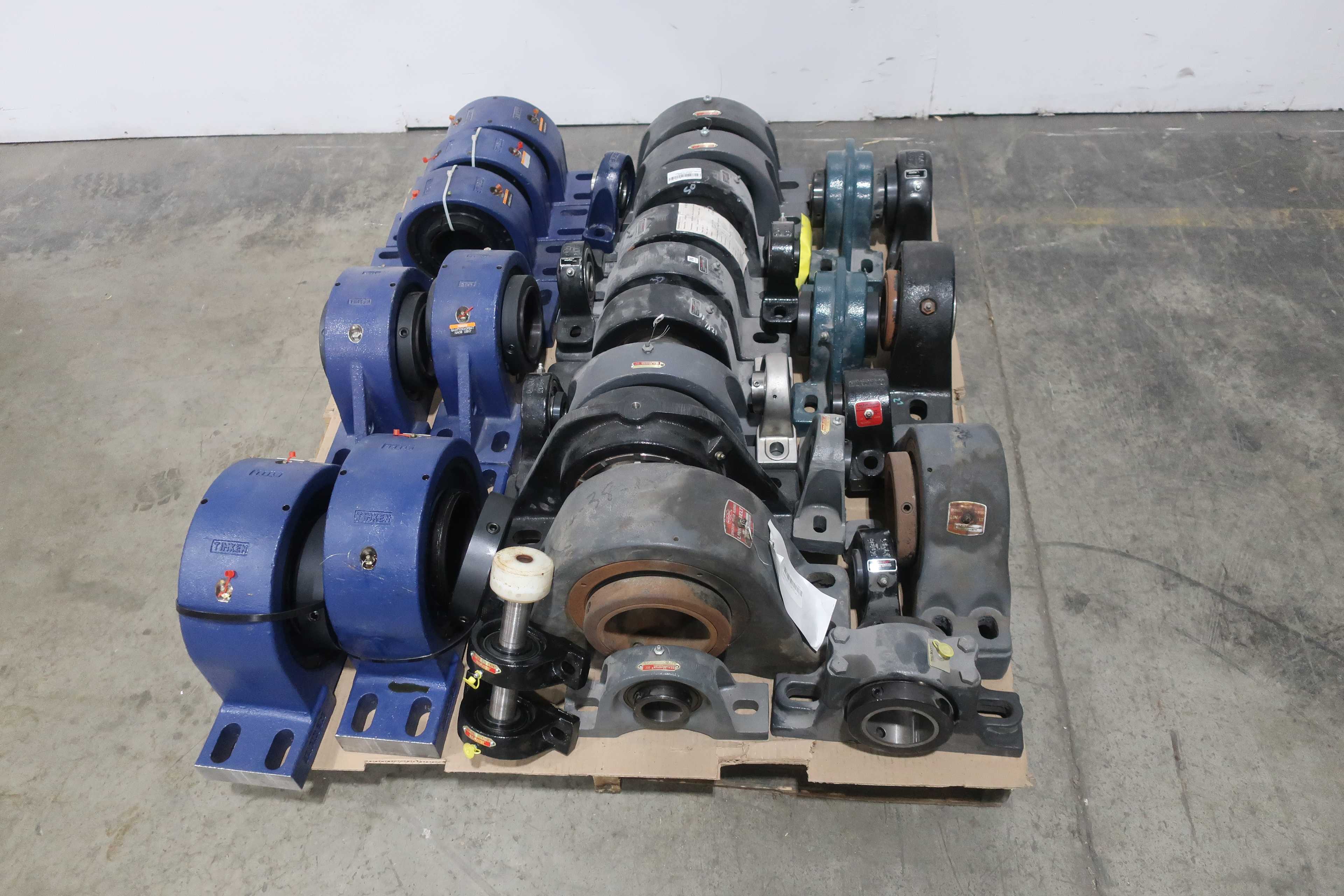 SKU 1749375 - PALLET OF ASSORTED PILLOW BLOCK BEARINGS - BEARINGS