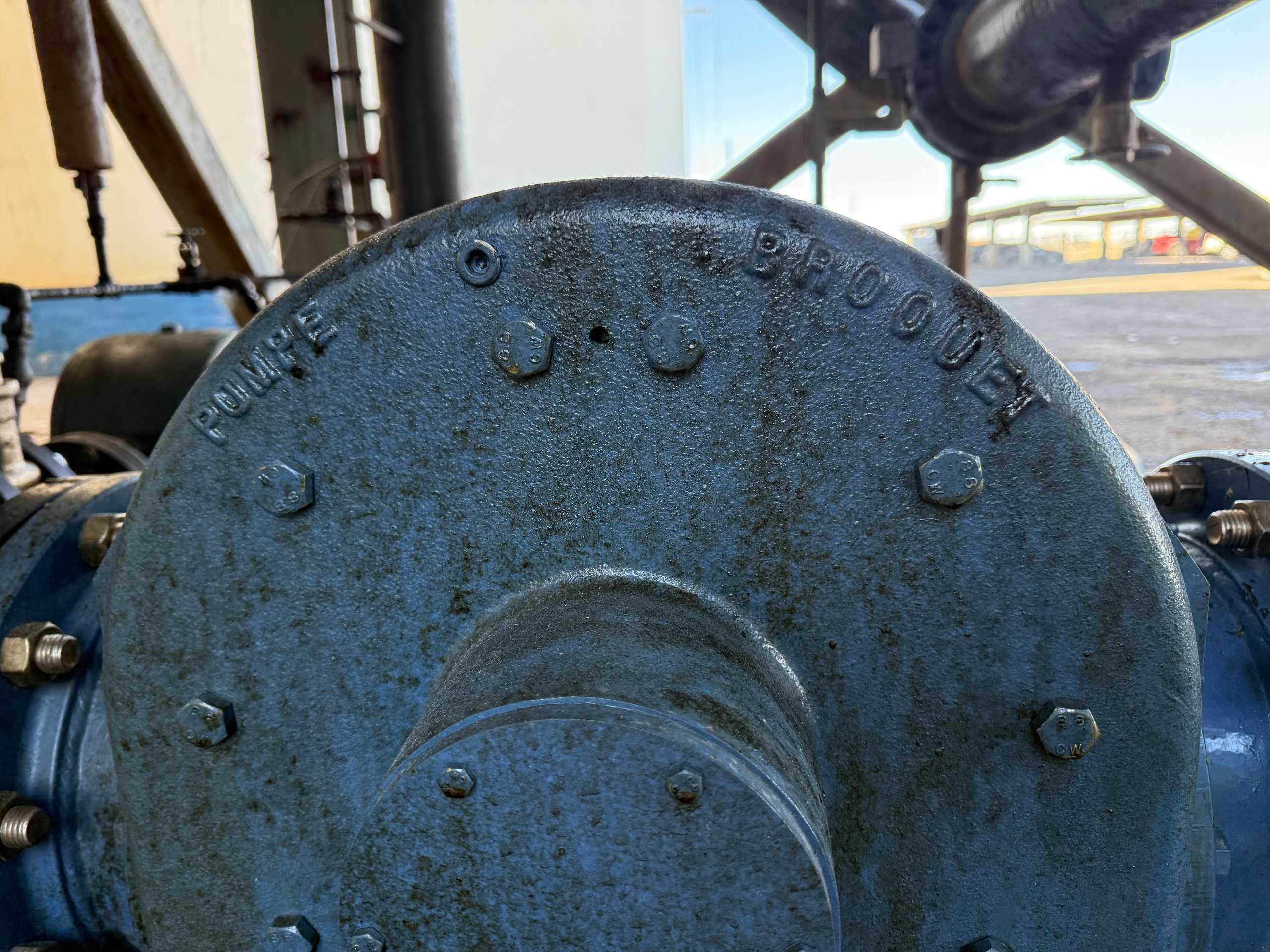 BROQUET BMC120S PUMP & 30HP MOTOR ASSEMBLY - PUMP & MOTOR ASSEMBLY