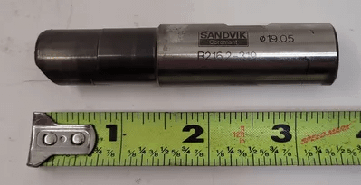 SANDVIK COROMANT R216.2-319 U-MAX SQUARE SHOULDER END MILL CUTTER 0.75 IN DIA. - MACHINE TOOLING