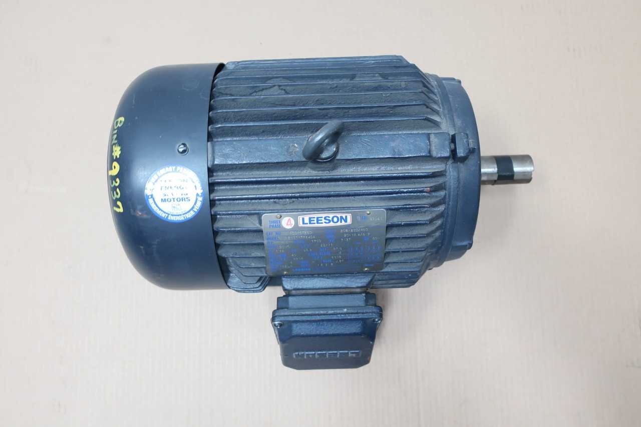 SKU 1008257 - LEESON N213T17FB40A 7.5HP AC MOTOR - AC MOTOR