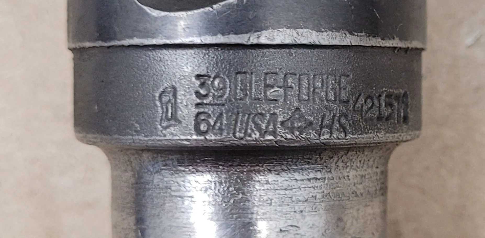 CLE-FORGE HSS TWIST DRILL, 1-39/64" DIA, 11" OAL, 4MT MORSE TAPER SHANK, 5" FLUTE LENGTH - MACHINE TOOLING