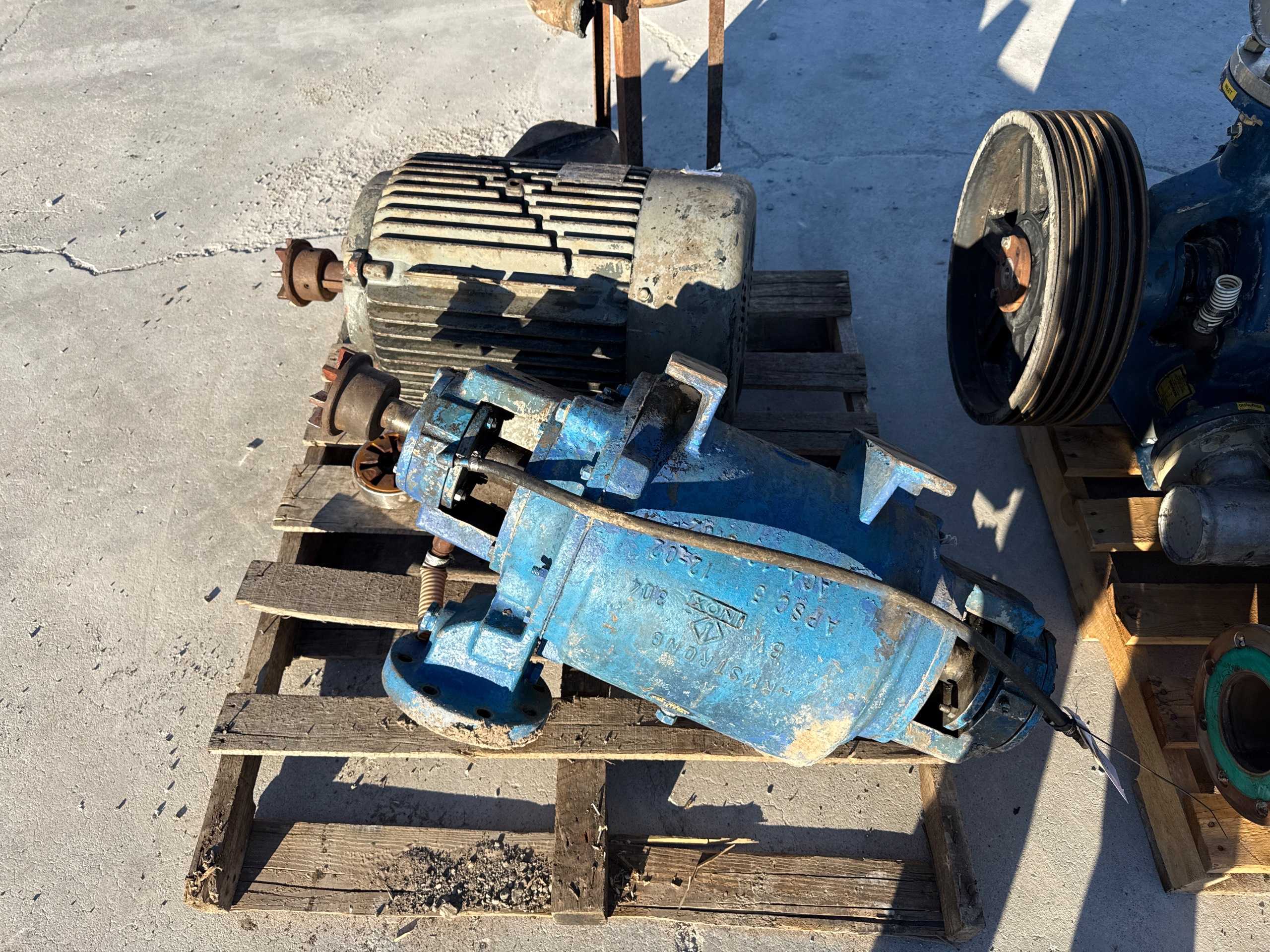 NASH SC5 PUMP & 30HP MOTOR ASSEMBLY - PUMP & MOTOR ASSEMBLY