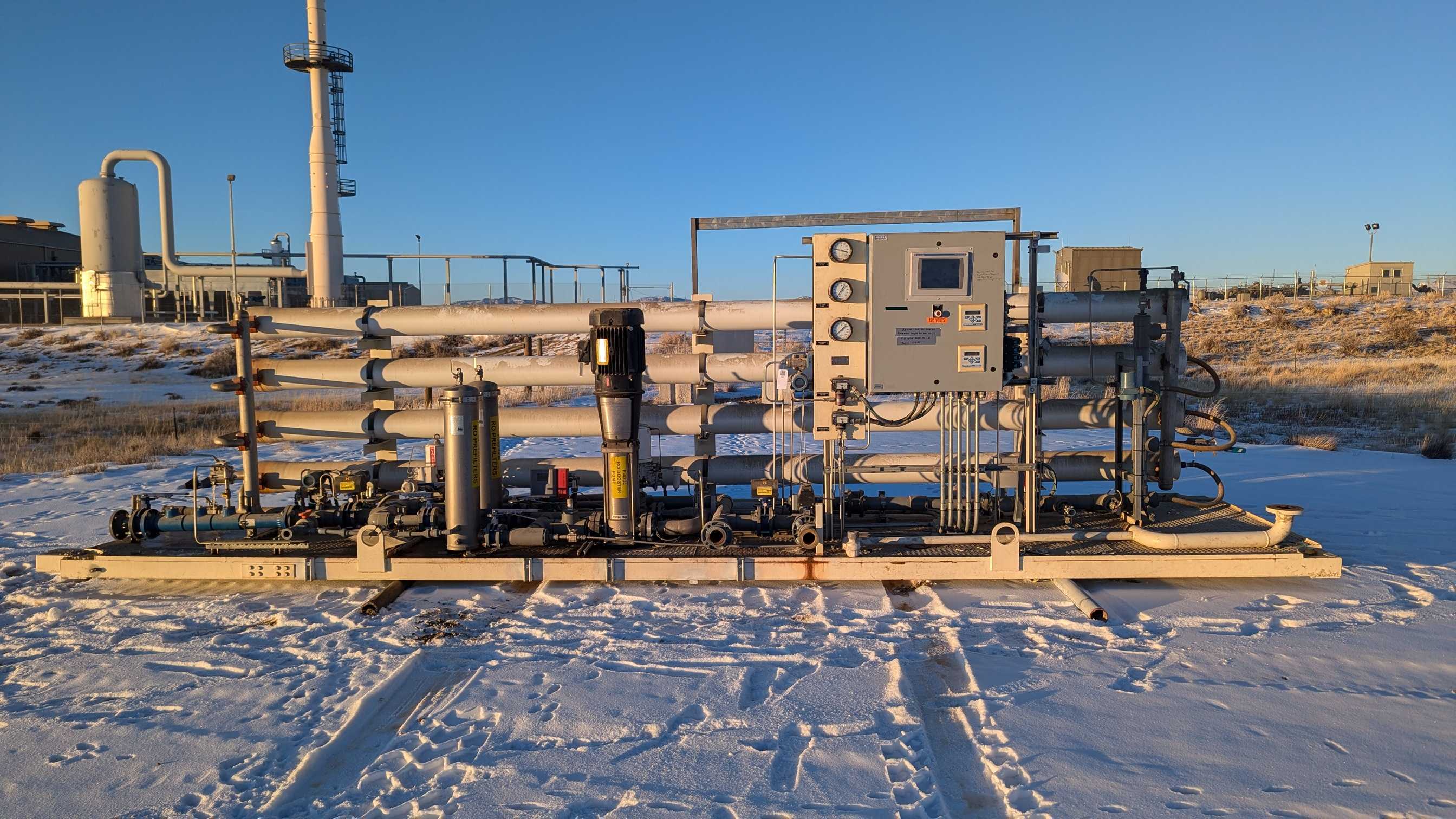 BOILER FEED WATER RO SYSTEM - WATER TREATMENT EQUIPMENT