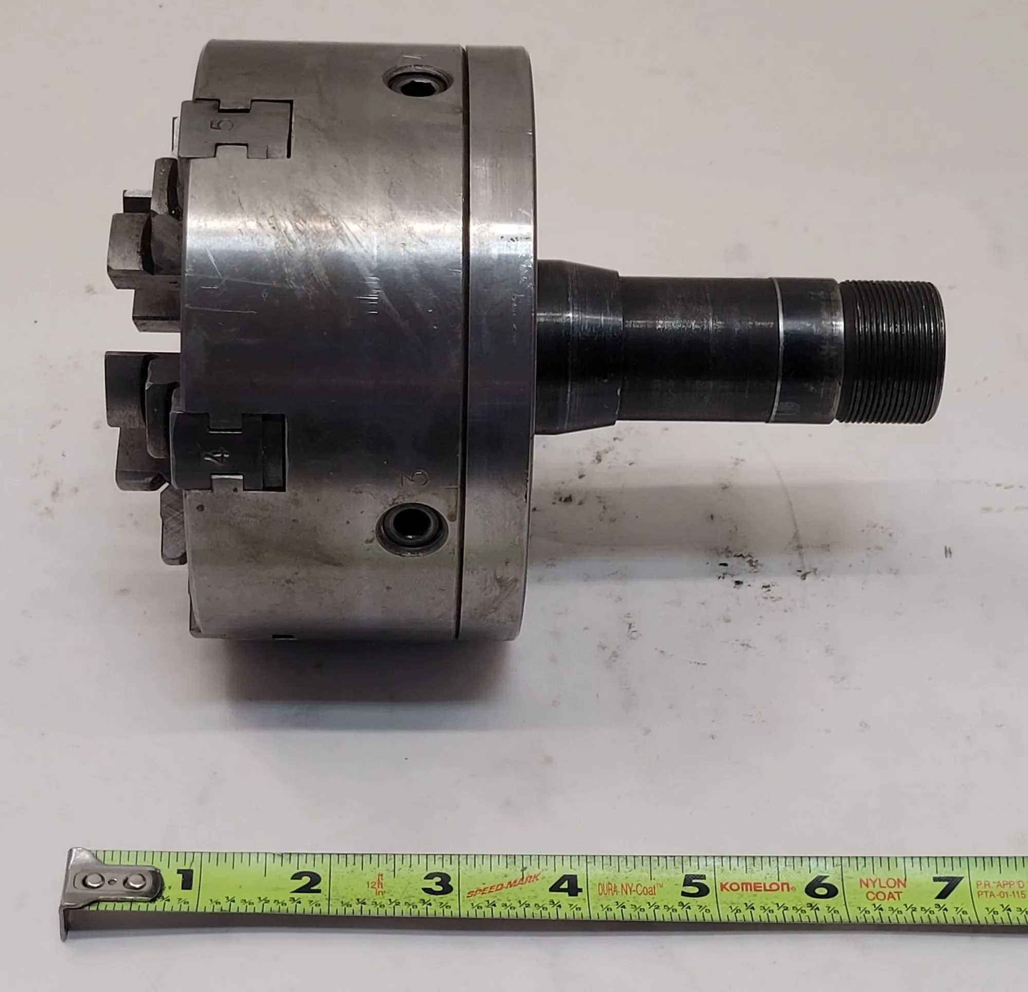 BUCK MODEL 2562 5" 6 JAW 5C COLLET CHUCK - PRECISION ENGINEERING TOOL - MACHINING TOOLING & PARTS