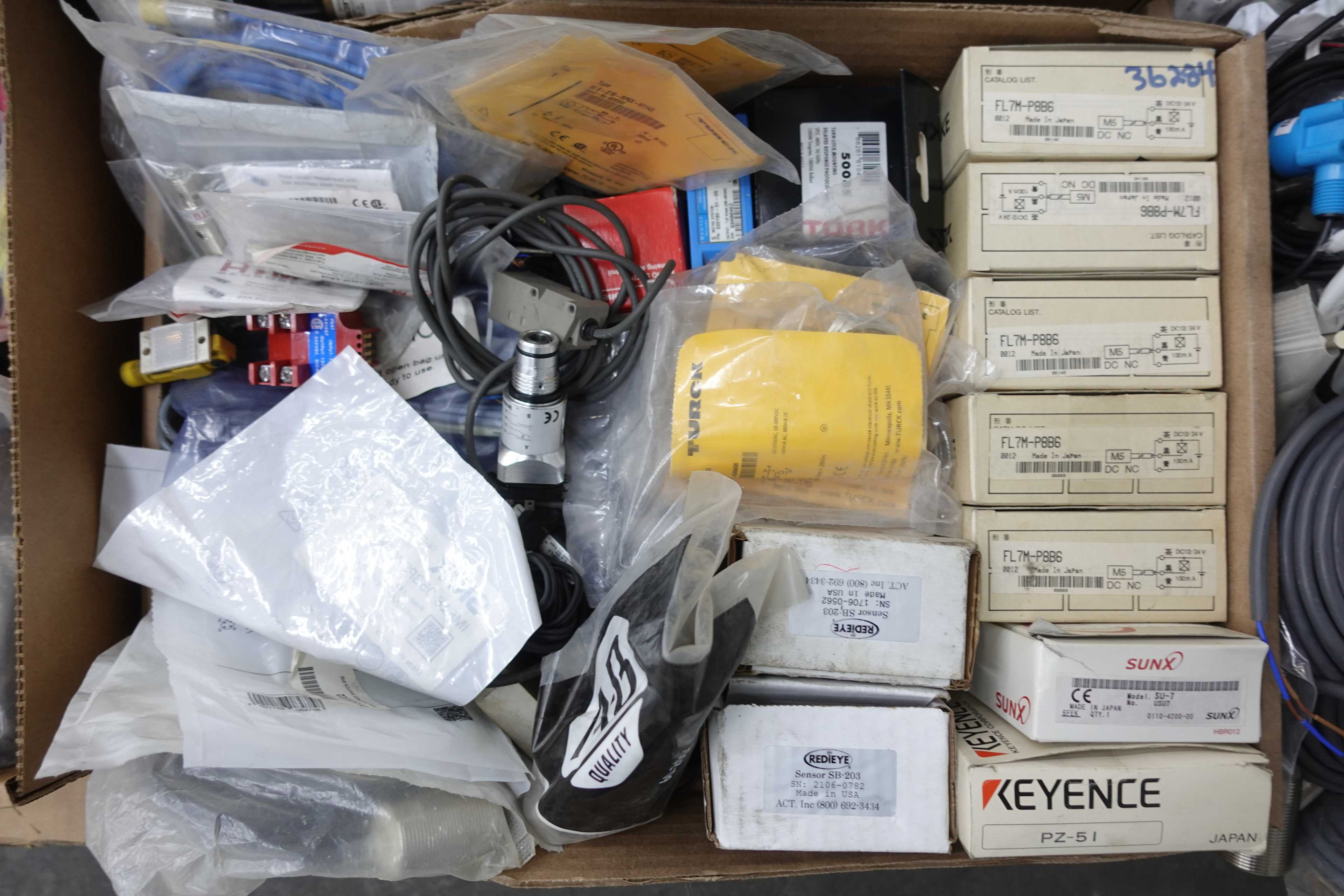 SKU 1725572 - PALLET OF ASSORTED SENSORS - SENSORS