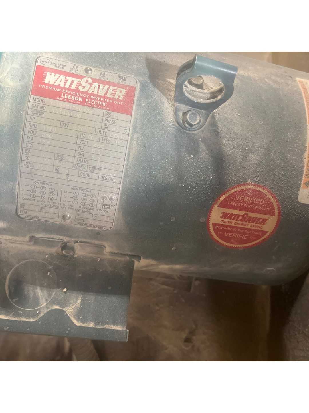CHICAGO BLOWER SIZE 20 CENTRIFUGAL BLOWER - CENTRIFUGAL BLOWER
