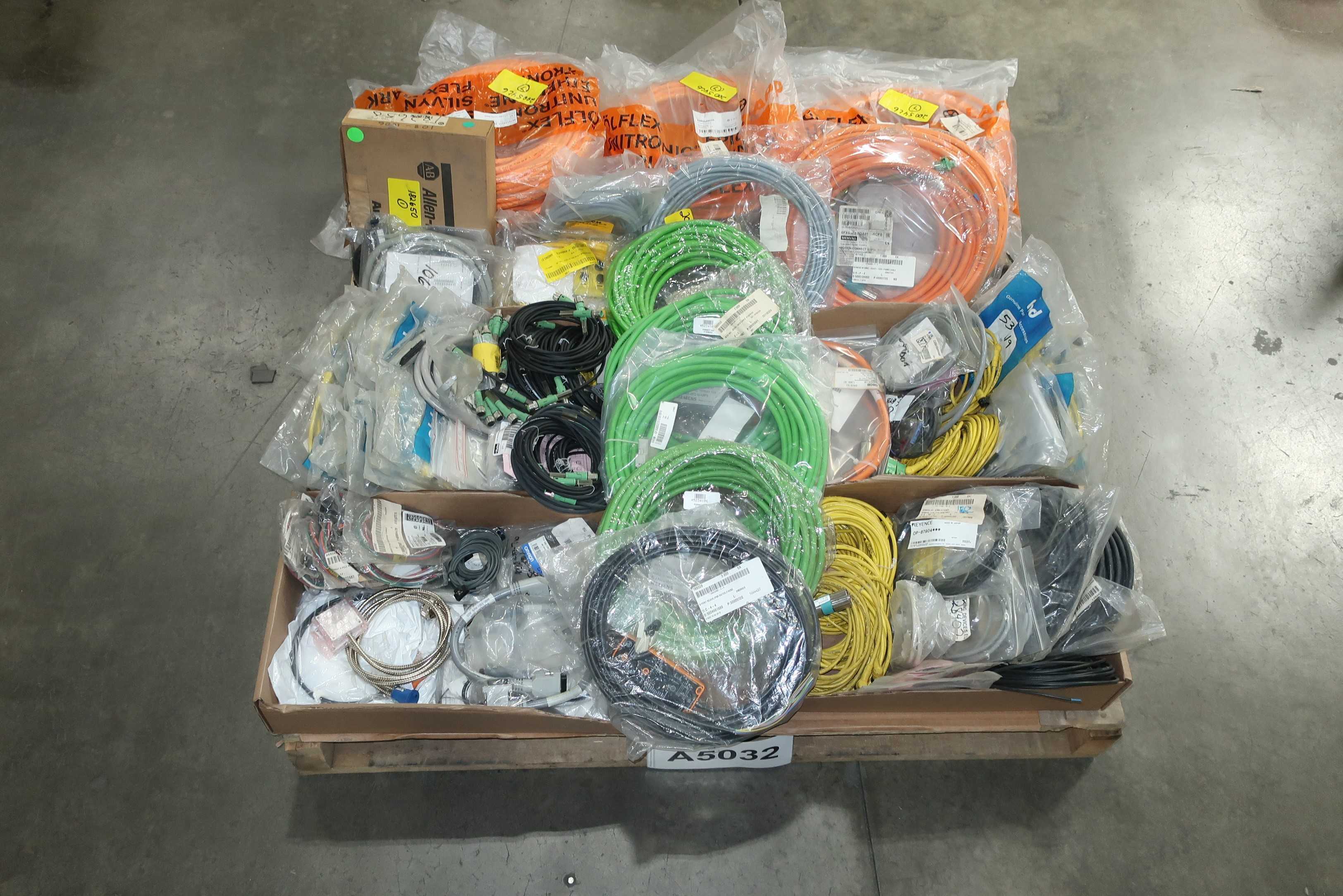 BULK QTY OF ASSORTED CORDSETS - CORDSET CABLES
