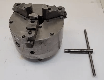BTC 8" SELF-CENTERING MANUAL LATHE CHUCK, 3 JAW, D1-6 MOUNT - MACHINE TOOLING