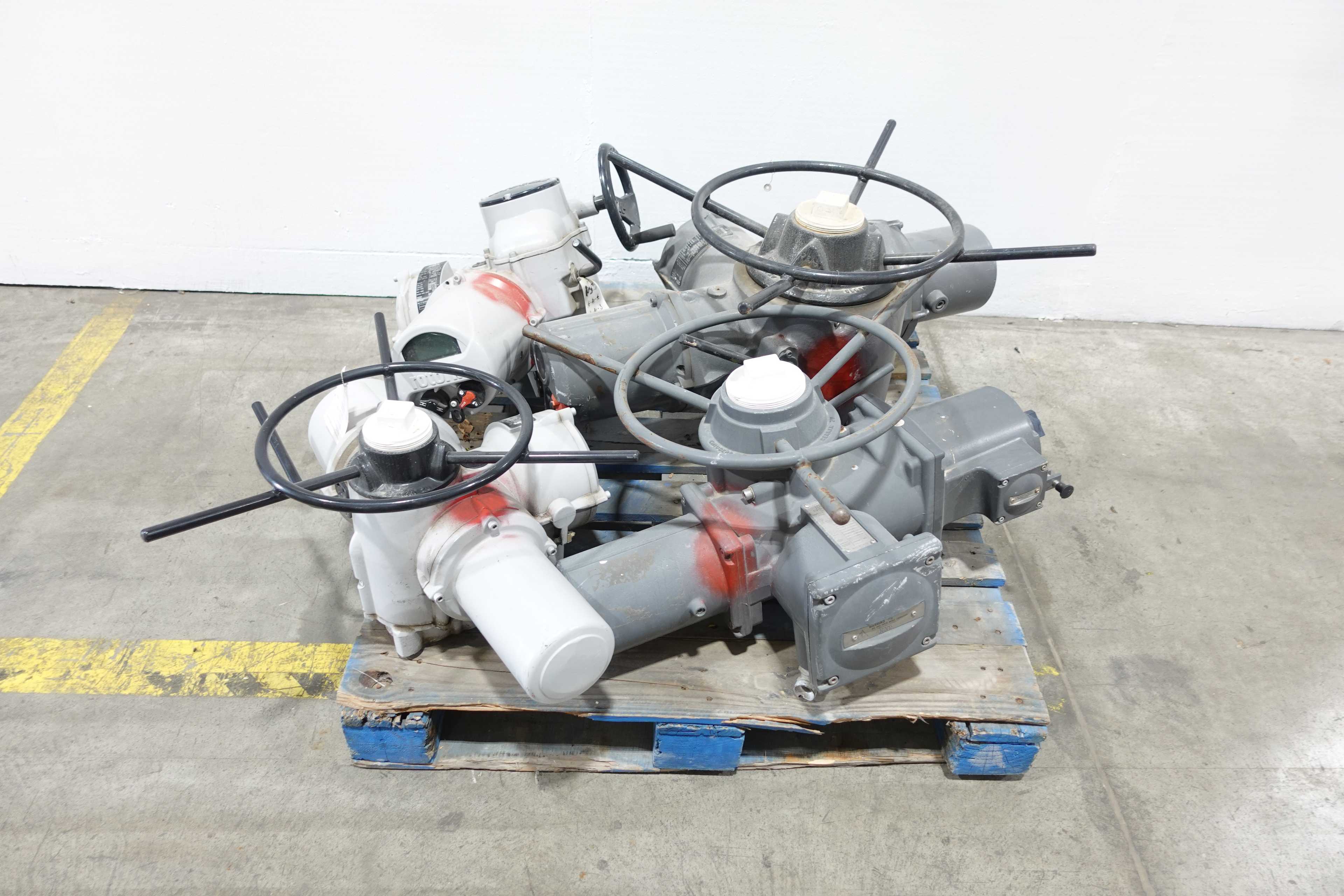 PALLET OF ROTORK ACTUATOR CONTROLS, IQ3FM, IQFM, 1030 - ELECTRIC VALVE ACTUATORS