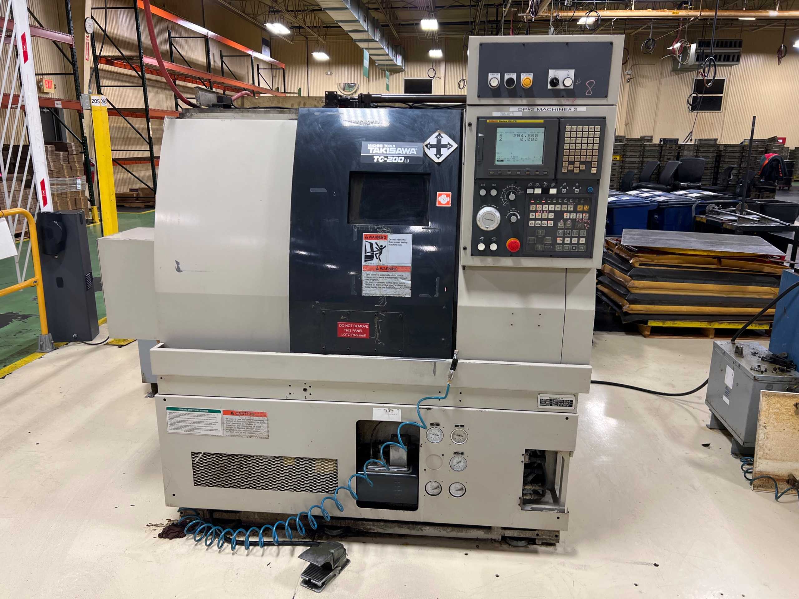TAKISAWA TC-200 CNC LATHE - CNC LATHES