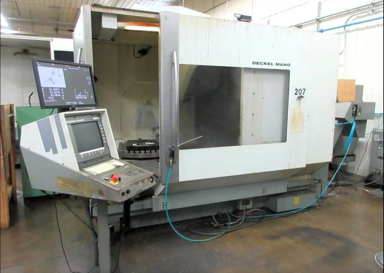 2000 DECKEL MAHO DMU 80 HI-DYN 5-AXIS VMC, 800X700X600MM, 12K RPM, HEIDENHAIN, 30ATC, COOLANT - VERTICAL MACHINING CENTERS