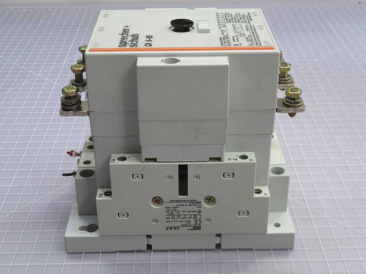 SPRECHER+ SCHUH CA 6-85 CONTACTOR T263522 - AC CONTACTOR