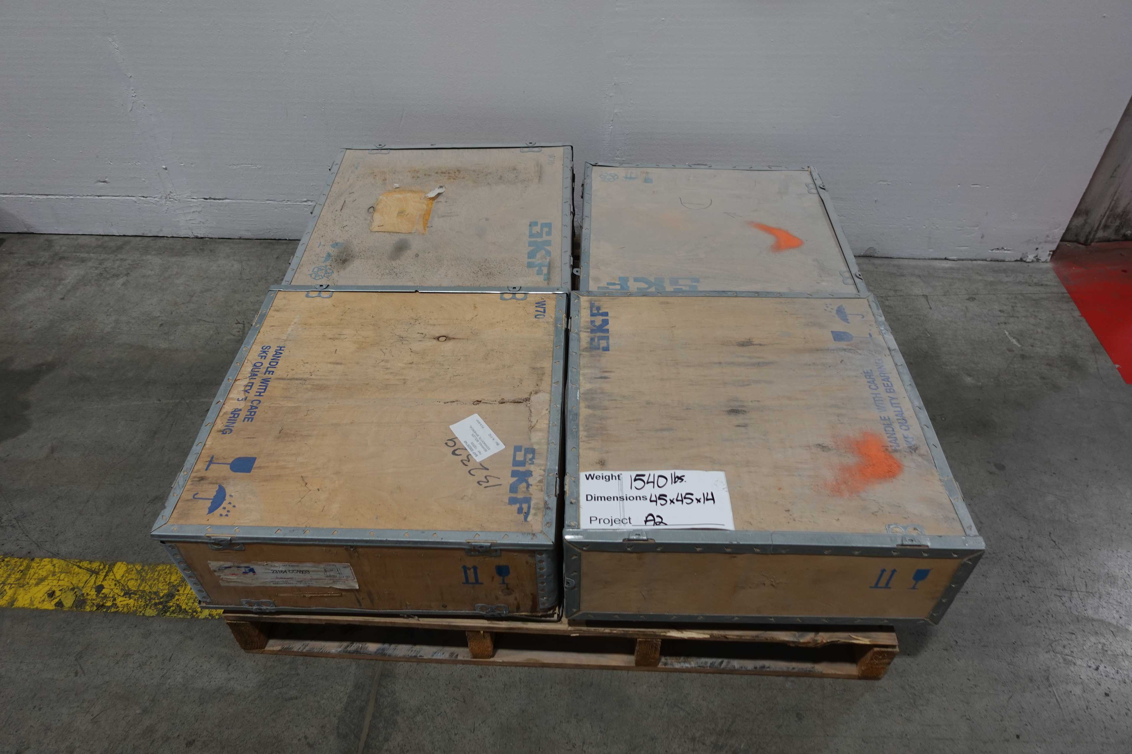 LOT OF 4 SKF 23164 CC/W33 ROLLER BEARINGS - ROLLER BEARING