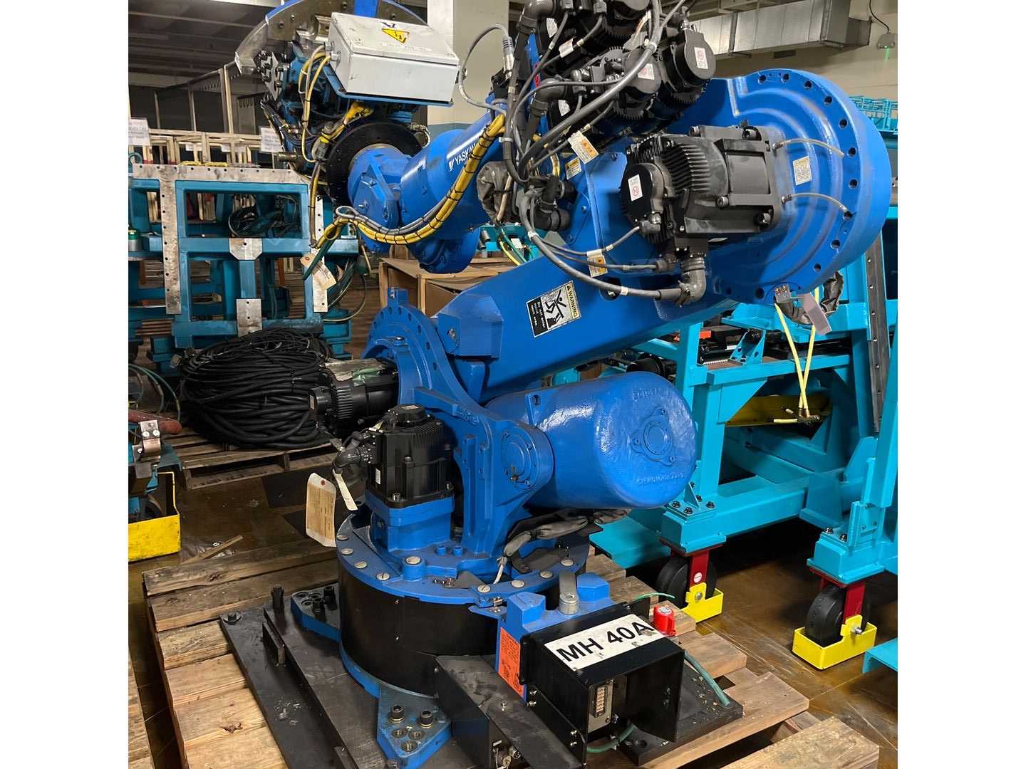 2014 YASKAWA MOTOMAN ES280D ARTICULATED ROBOT & DX100 CONTROLLER ASSEMBLY - ARTICULATED ROBOTS