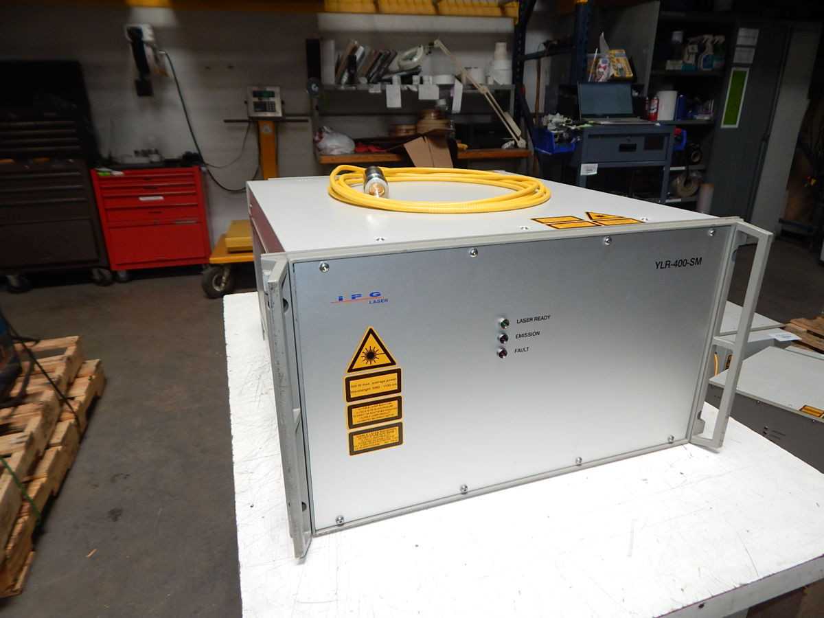 IPG LASER YLR-400-SM-EOS, LAB LASERS PHOTONICS, 400W POWER, 1070NM WAVELENGTH - LASER CUTTING MACHINES