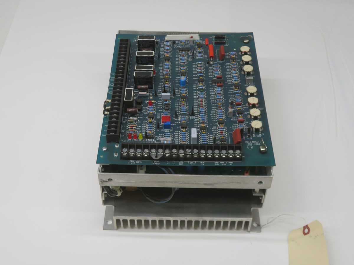 MELLTRONICS RG262-8001 INDUSTRIAL DC MOTOR DRIVE T269131