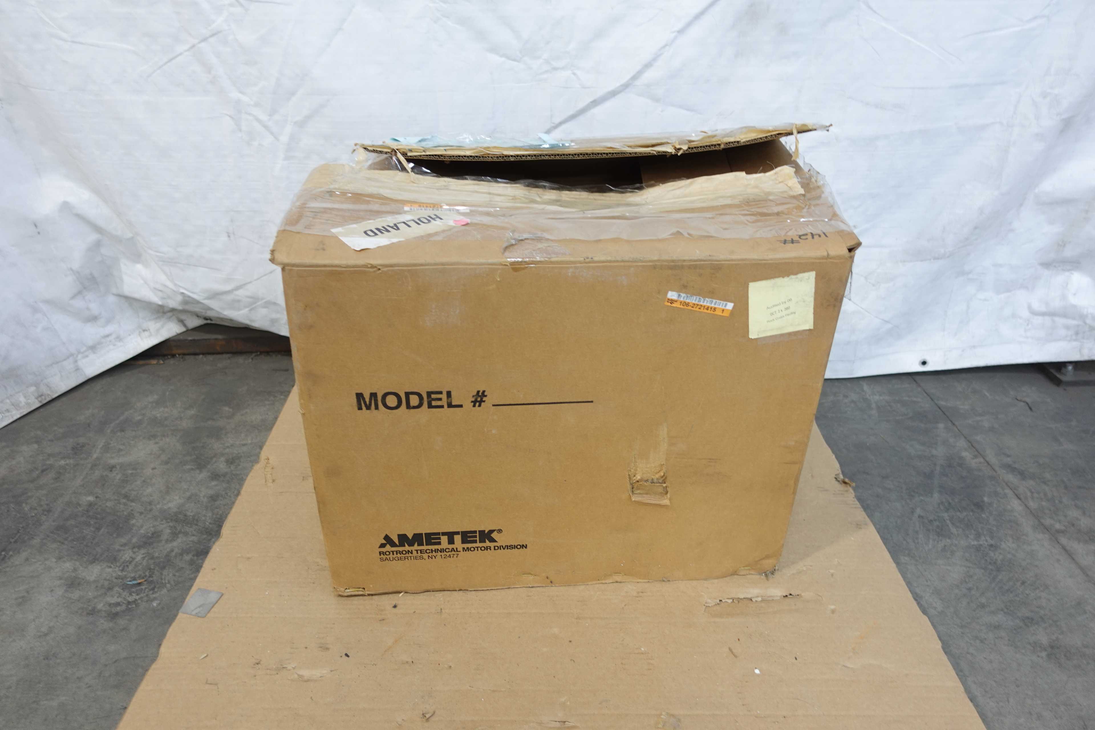 AMETEK DR6D89 REGENERATIVE BLOWER