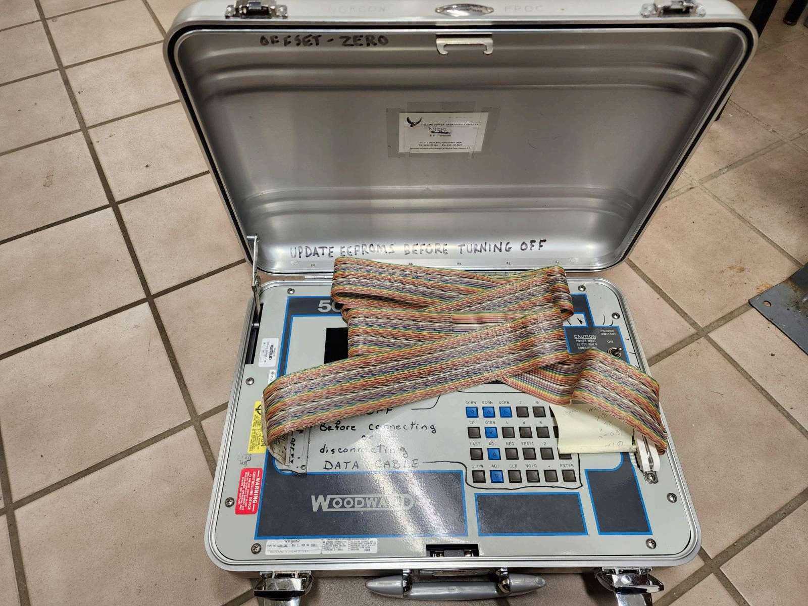 WOODWARD 500 PROGRAMMER - AUTOMATION & CONTROLS