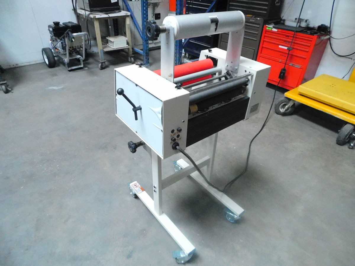 PROFESSIONAL LAMINATING SYSTEMS PR12, PACKING EQUIPMENT, 12 INCH MAX MEDIA WIDTH - LAMINATOR