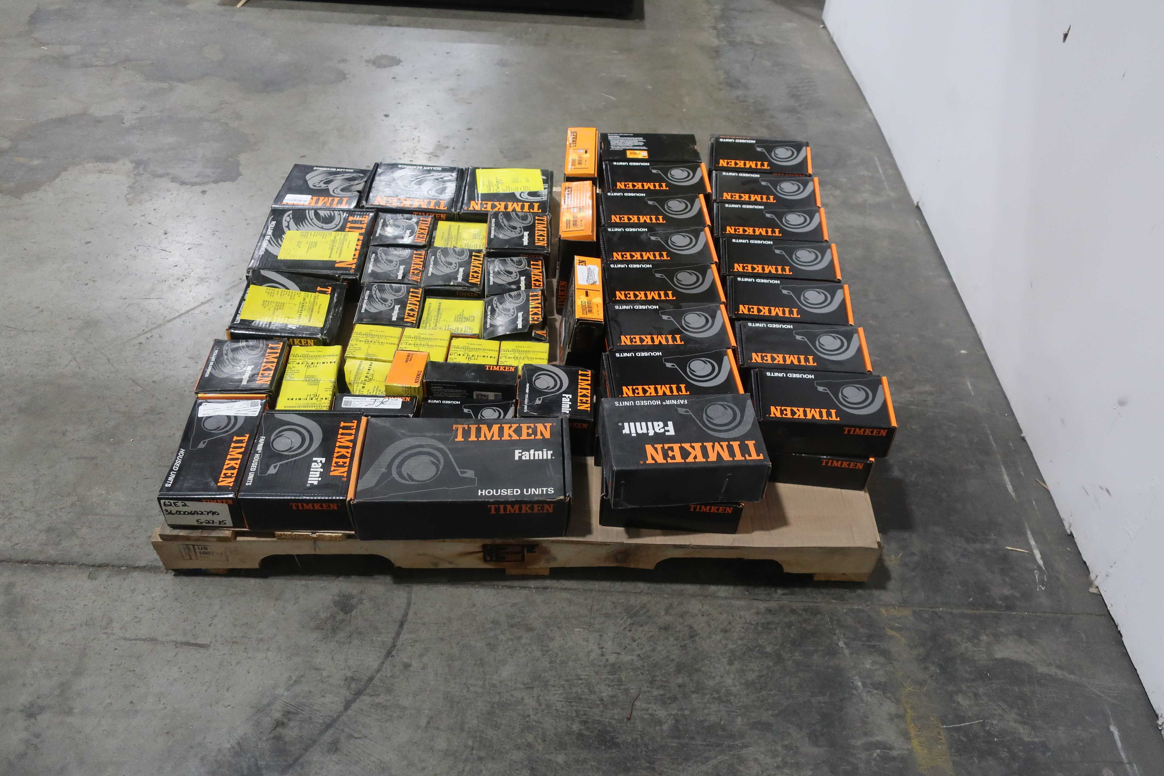 SKU 1749178 - PALLET OF ASSORTED TIMKEN BEARINGS - BEARINGS