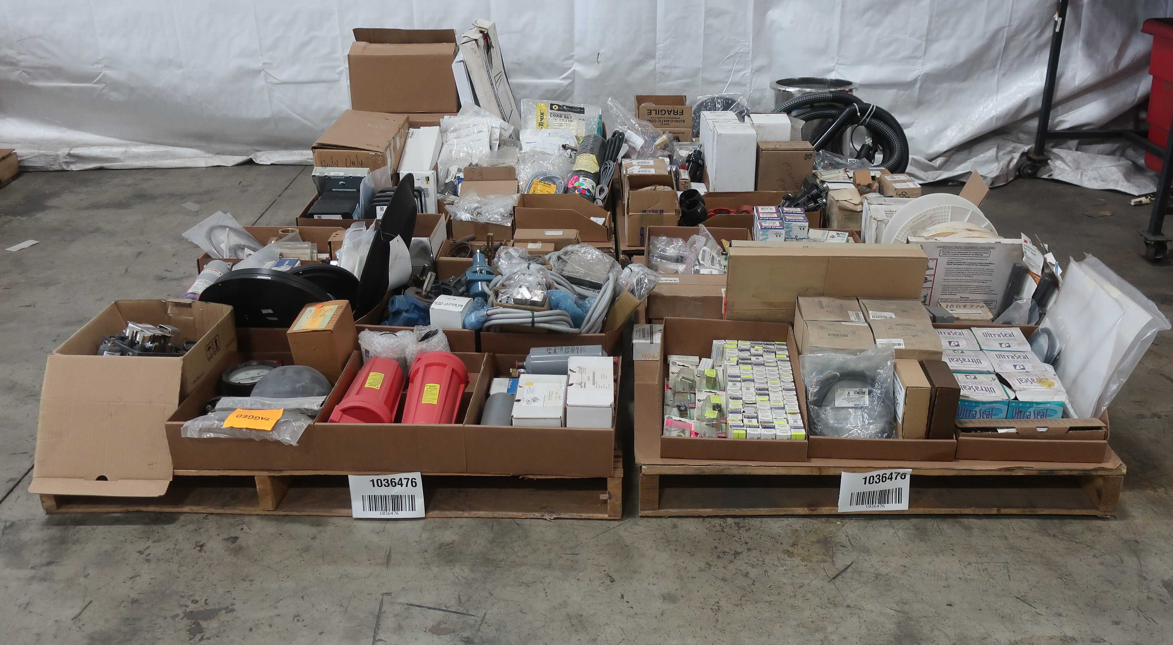 BULK QTY OF INDUSTRIAL PARTS - 