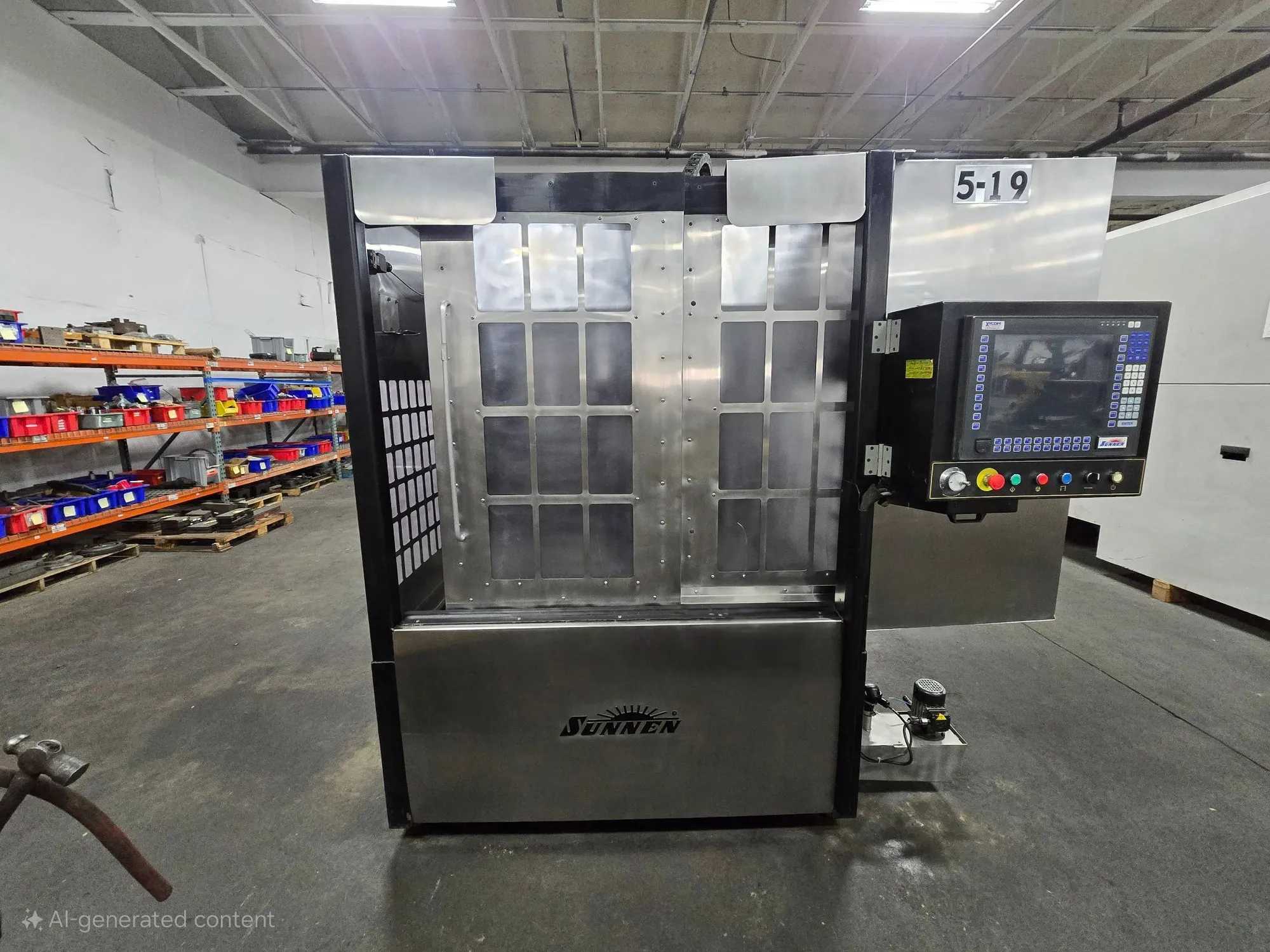 2006 SUNNEN SV-210 CNC VERTICAL HONE 3/4"-8" ID 2000 LBS MAX WT 30" STROKE - HONING MACHINES