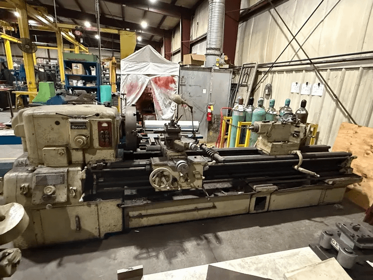 1967 MONARCH 612 ENGINE LATHE 19'' X 96'', 28'' SWING, 12-1,500 RPM, 440V - MANUAL LATHES