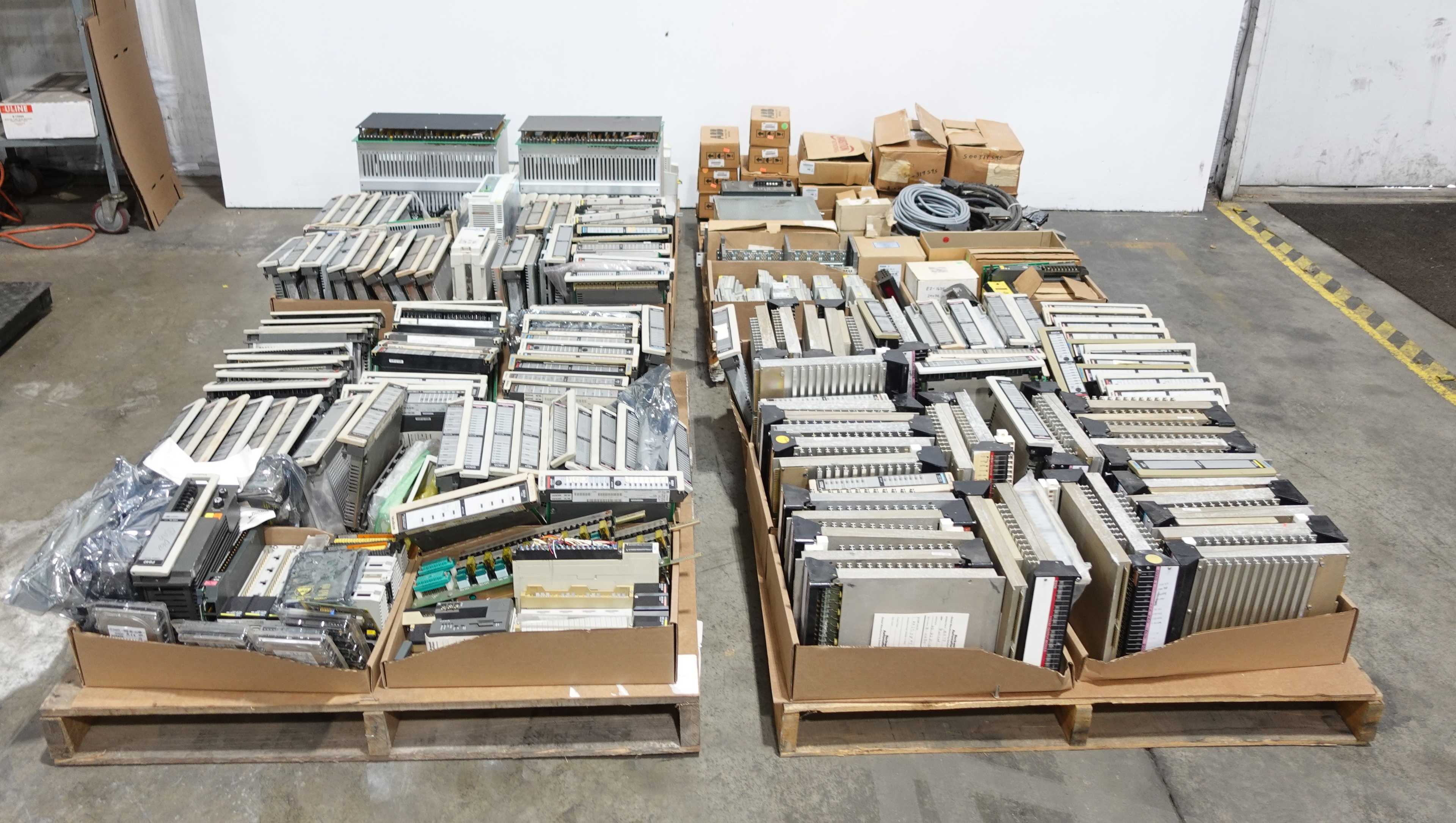 4 PALLETS OF ASSORTED AUTOMATION