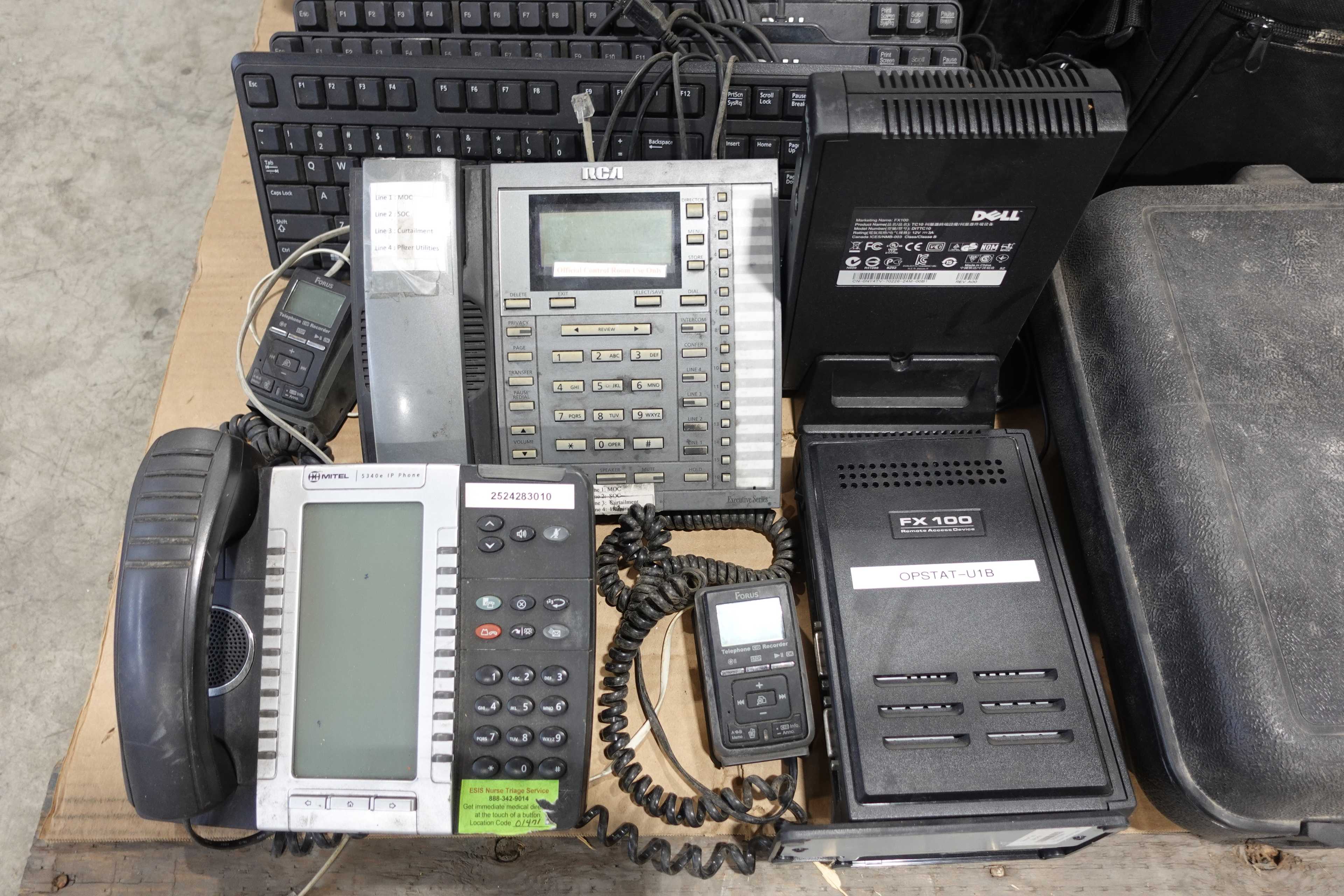 3 PALLETS OF ASSORTED OFFICE EQUIPMENT - MISCELLANEOUS