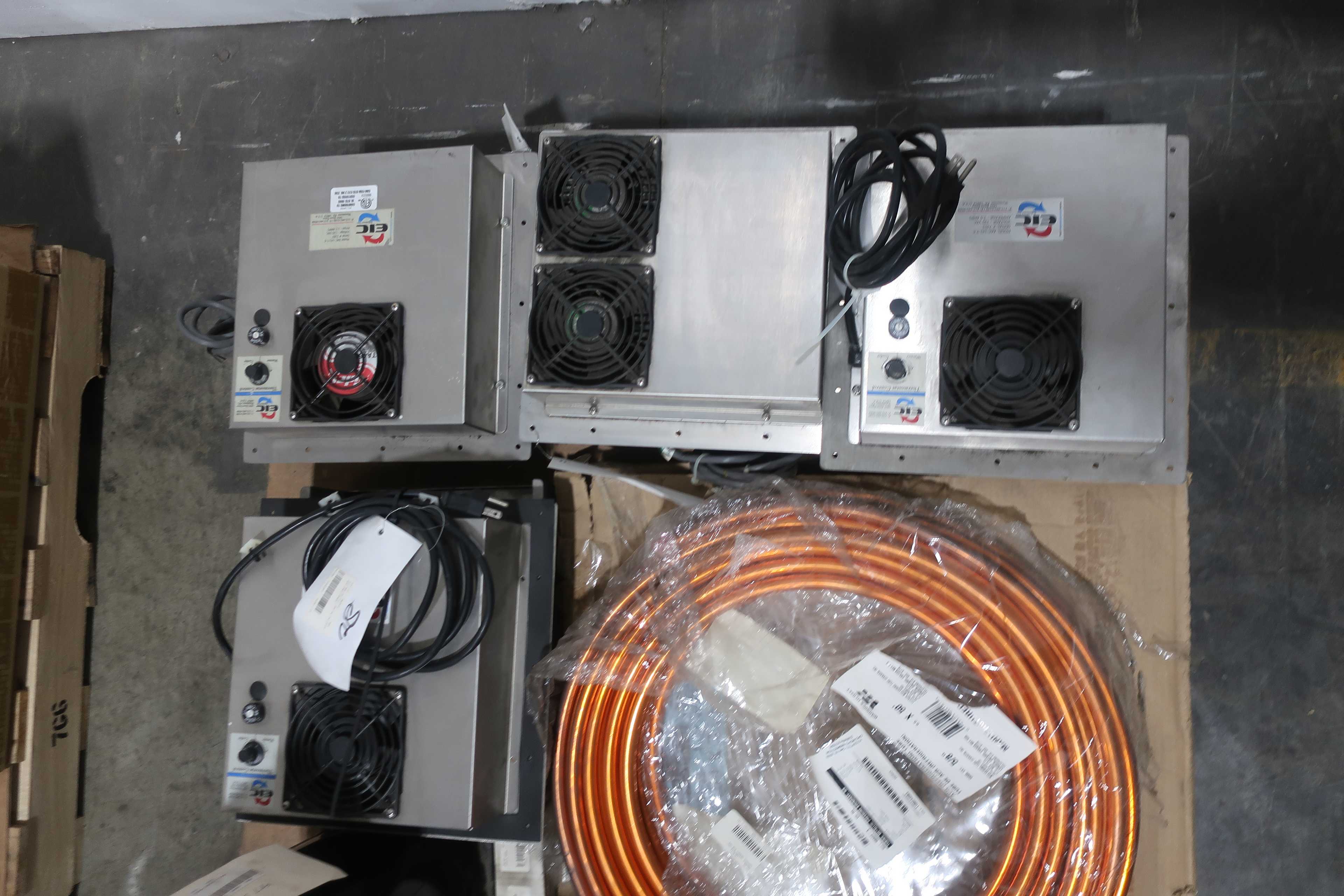SKU 1735125 - 2 PALLETS OF ASSORTED AIR CONDITIONERS - HVAC EQUIPMENT