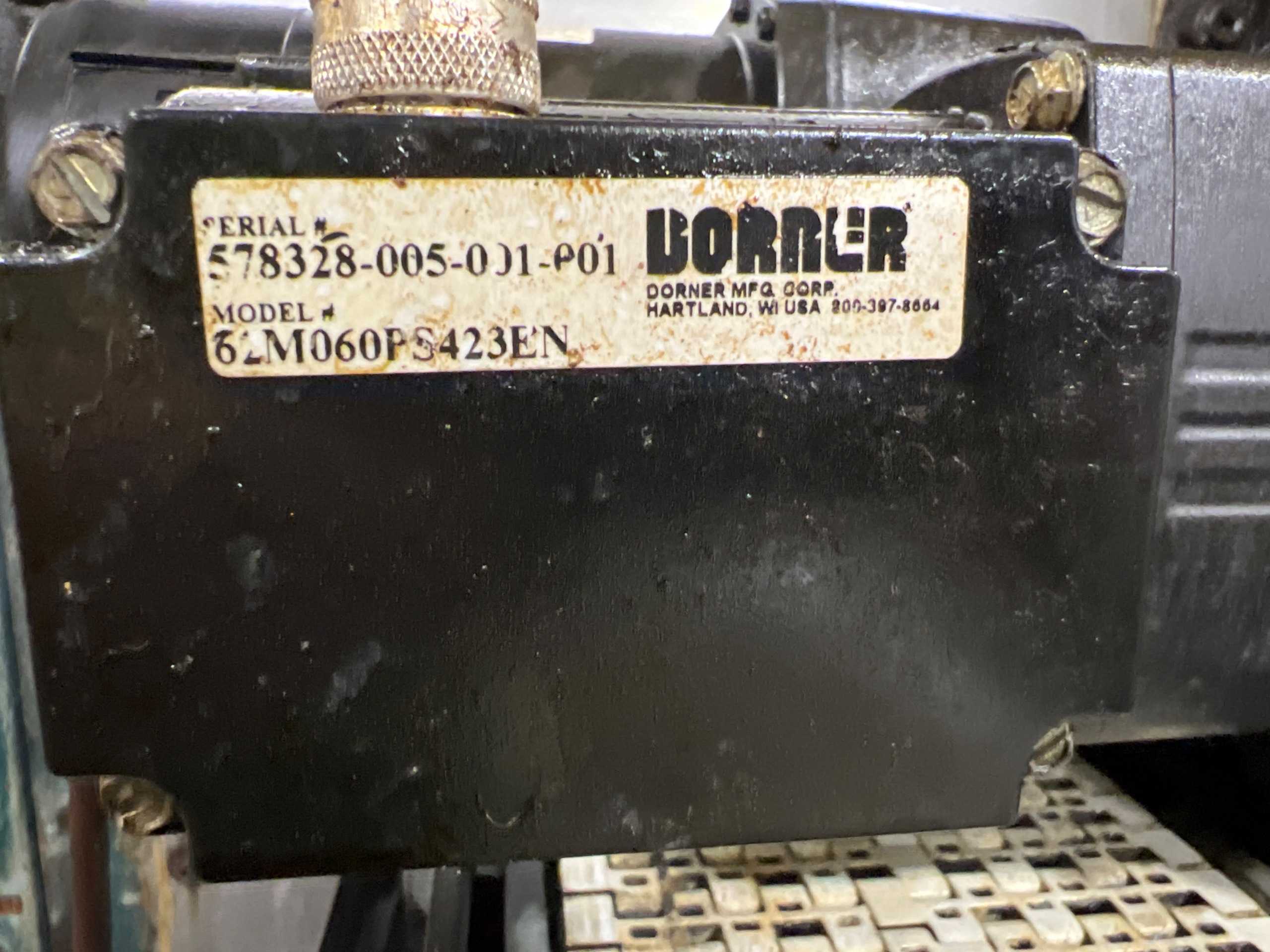 DORNER ADJUSTABLE POWERED BELT CONVEYOR - BELT CONVEYOR