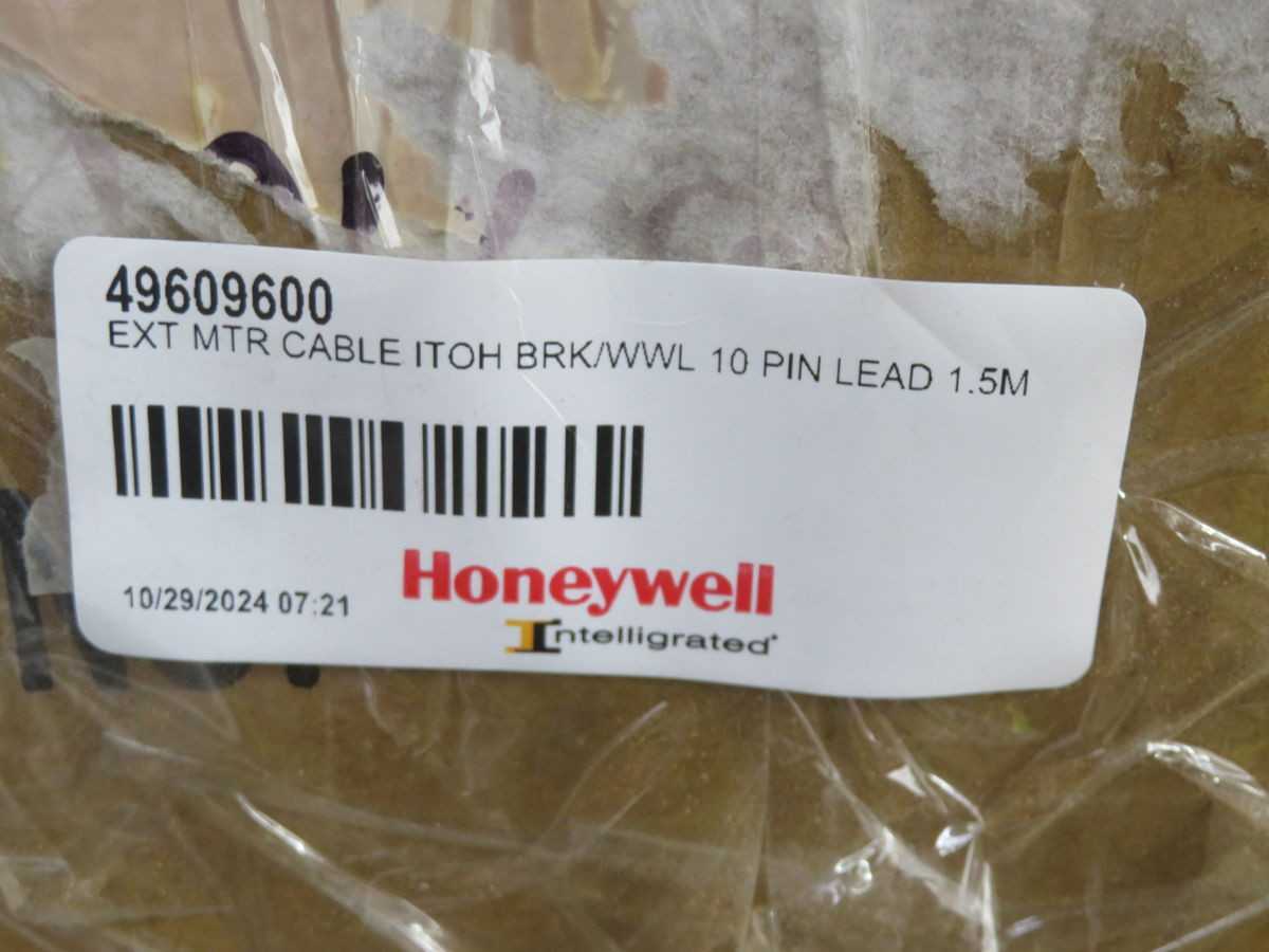 LOT OF 345 HONEYWELL 49609600 10 PIN EXTENSION MOTOR CABLE - CORDSET CABLES