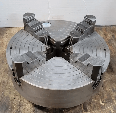 PRATT BURNERD S642D6 12” – 4 JAW D1-6 LATHE CHUCK - MACHINE TOOLING