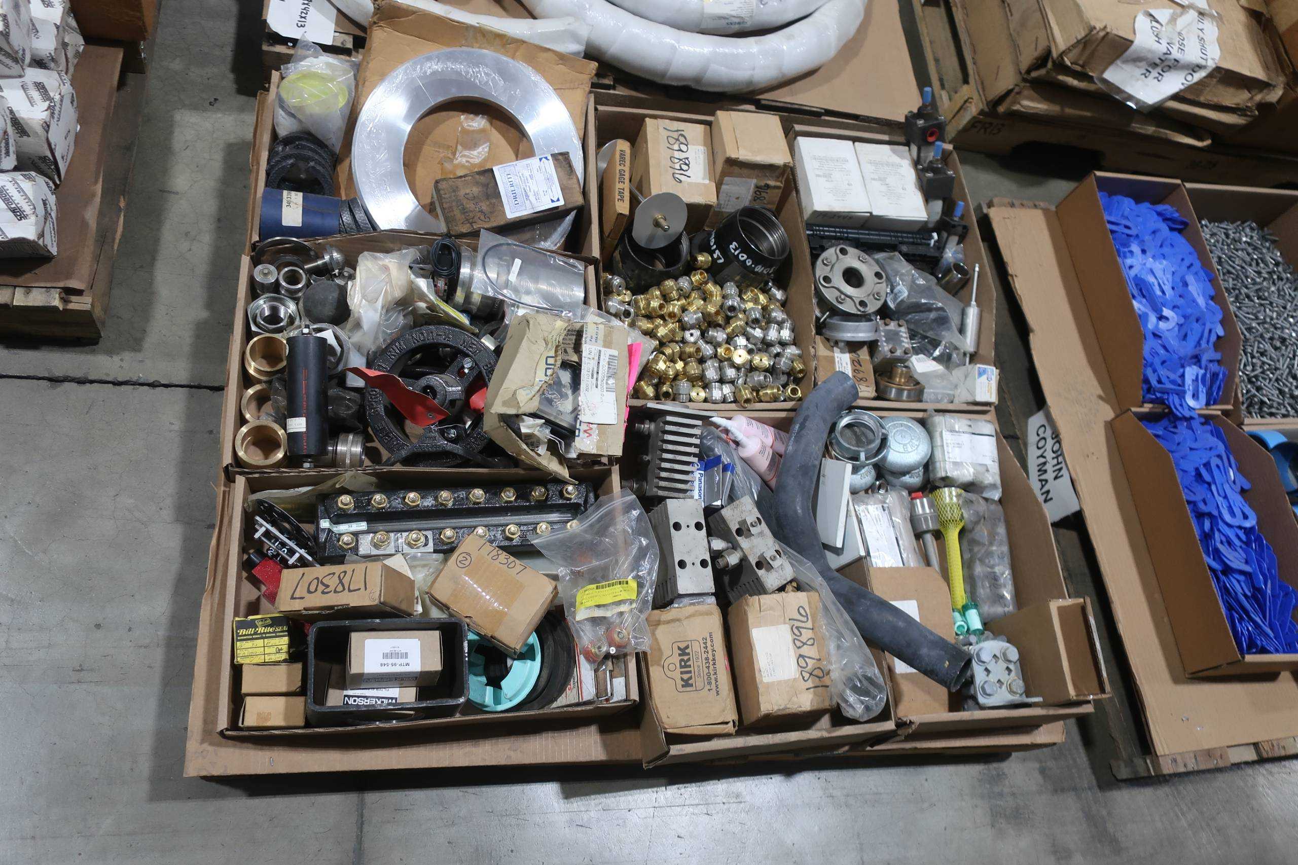 5 PALLETS OF MIXED MRO - INDUSTRIAL PARTS