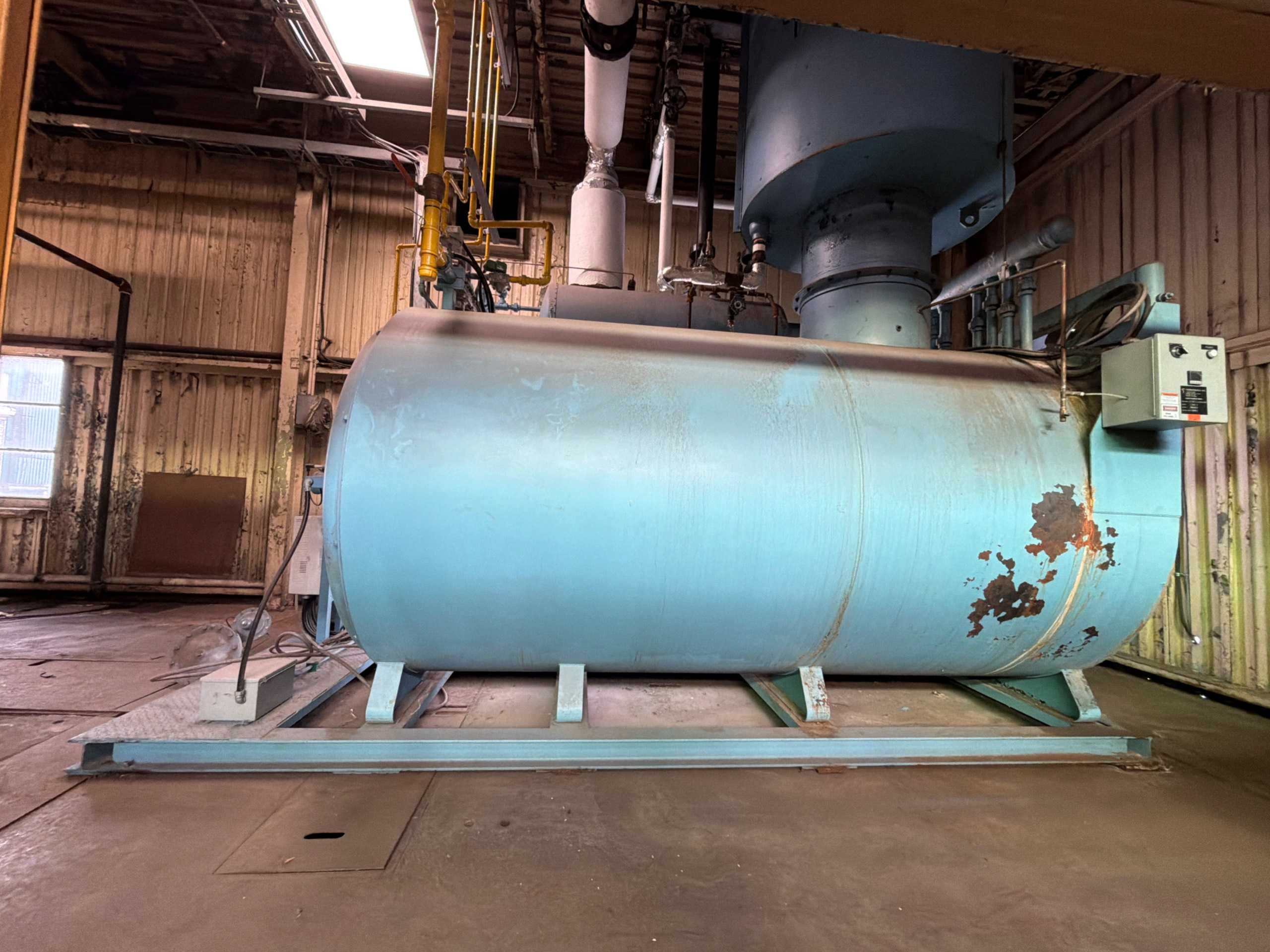 Thermogenics Hg 500B Nax Steam Boiler, 500BHP, 250PSIG, 575V, 858SQFT, 20.9MMBTU/Hr - PACKAGE BOILERS