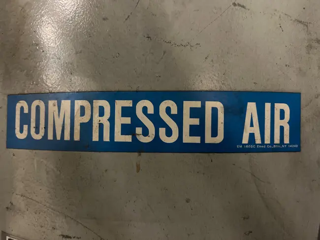1989 MANCHESTER COMPRESSED AIR HOLDING TANK - undefined