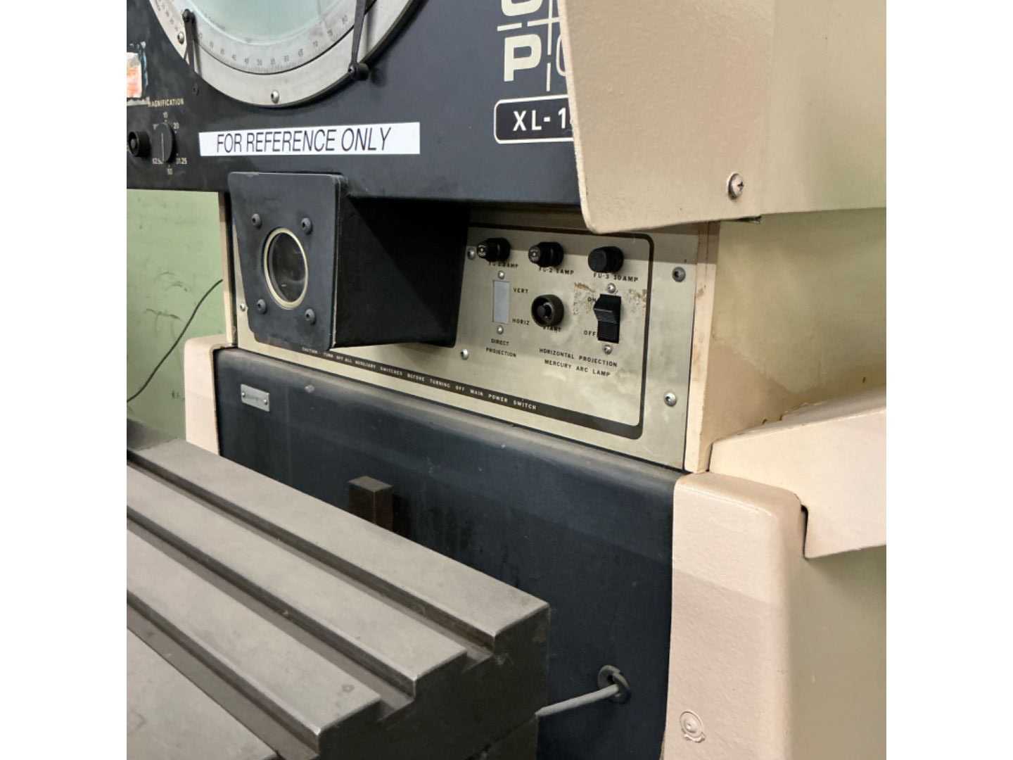 OGP INC XL-14 OPTICAL COMPARATOR - OPTICAL COMPARATOR