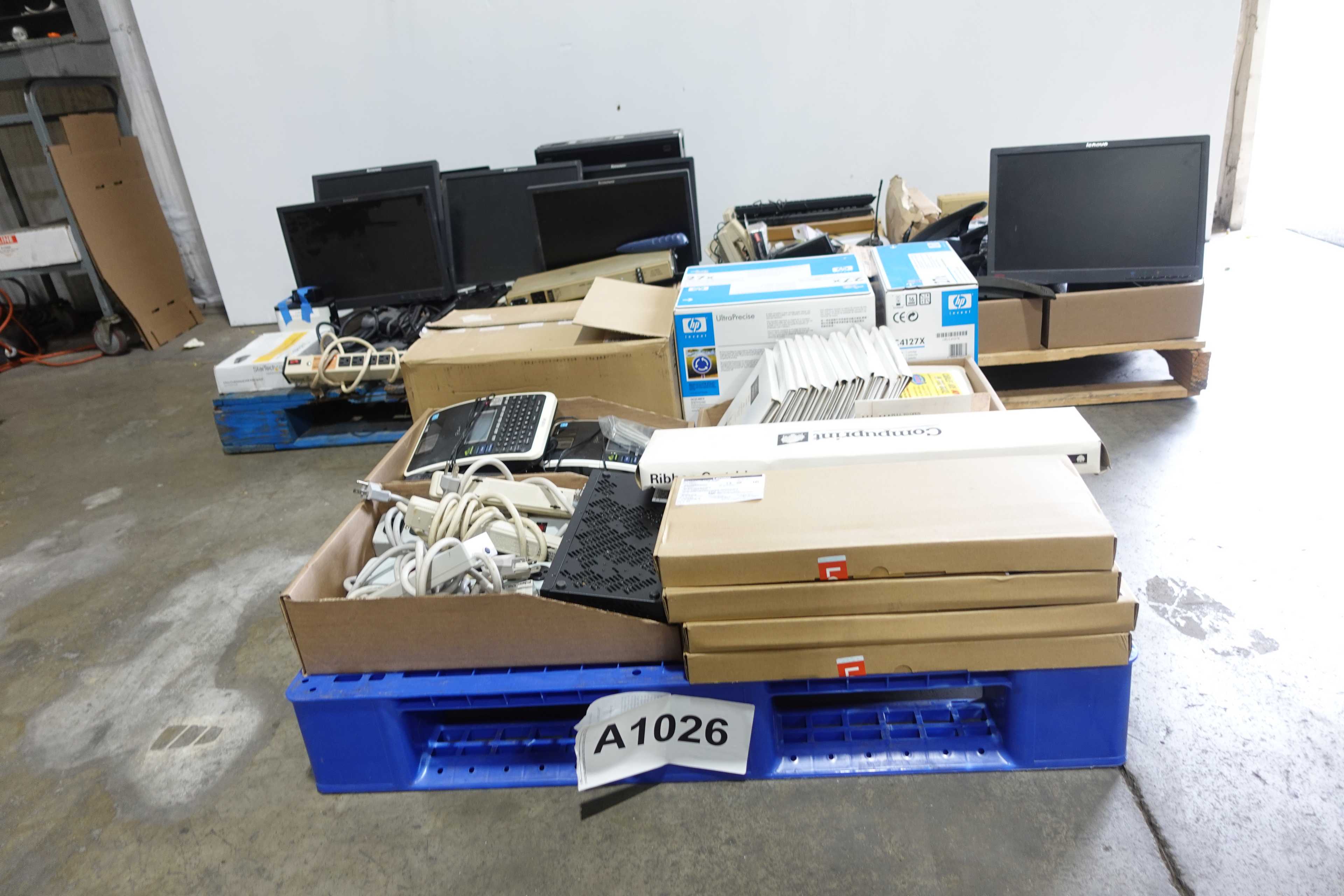 3 PALLETS OF ASSORTED OFFICE SUPPLIES - MISCELLANEOUS