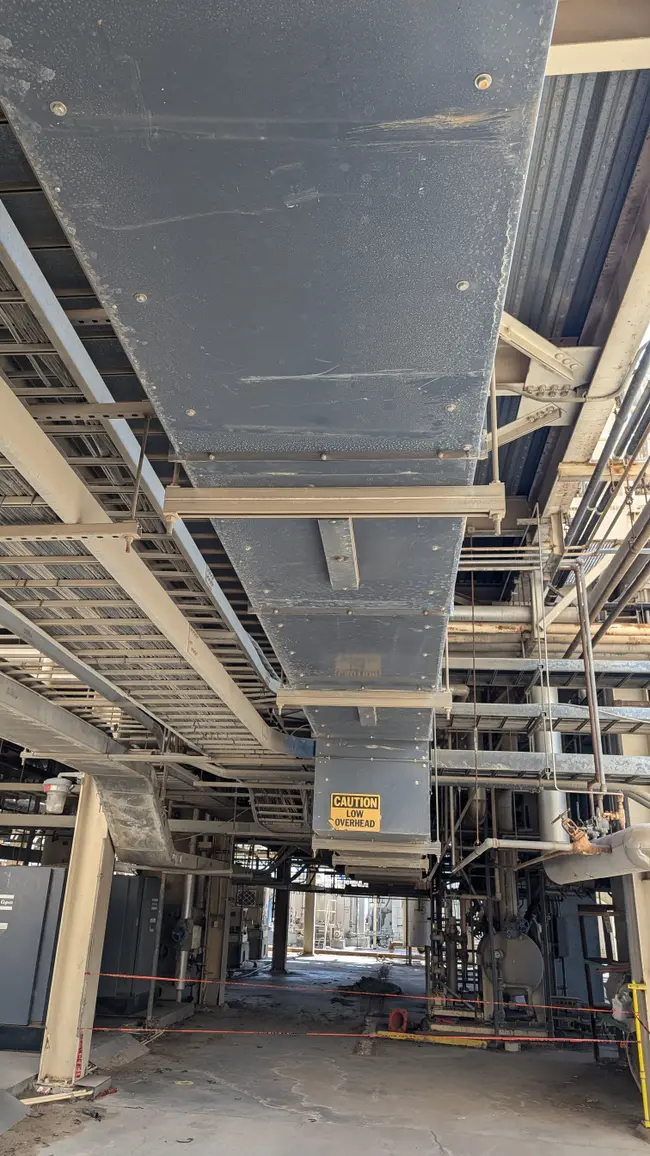 BUS DUCT TRAY FROM ELECTRICAL ROOM TO GENERATOR - undefined