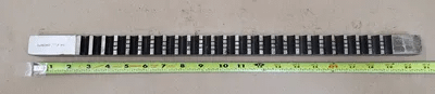 DUMONT KEYSEATER BROACH, 1” WIDTH, 1-1/4” HEIGHT, 5/8" PITCH, 20.25” OAL, HS - MACHINE TOOLING