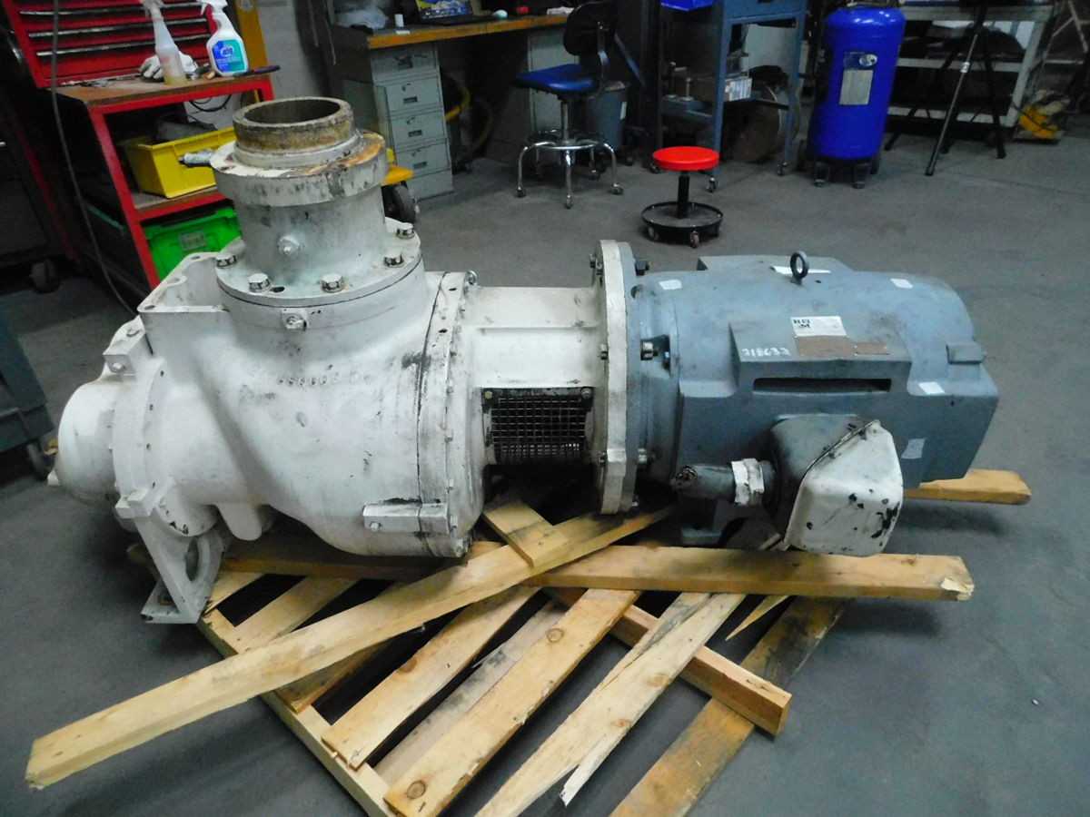 GARDNER DENVER 217SSQ002 AIR COMPRESSOR, 125 HP MOTOR, 480 VAC, 3 PHASE POWER - AIR COMPRESSORS