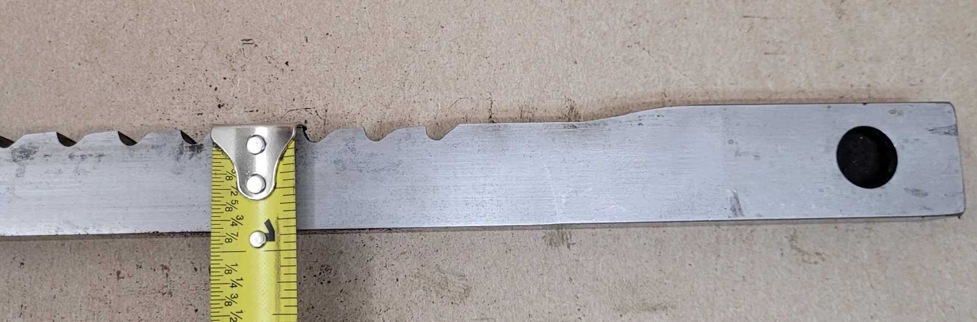 DAVIS 3/4 KEYSEATER BROACH 3/4" WIDTH 20" OAL - MACHINE TOOLING
