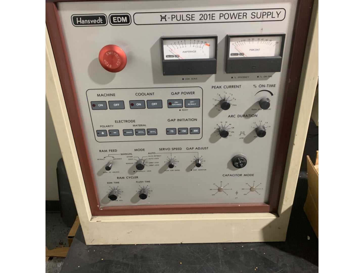 HANSVEDT EDM 201E DIE SINKER EDM MACHINE - DIE SINKER EDM MACHINES